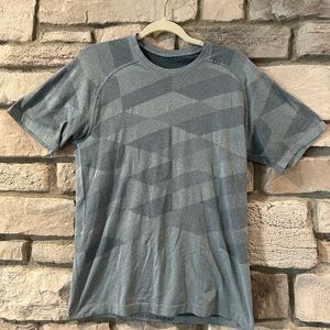 Blue and Grey Lululemon TShirt